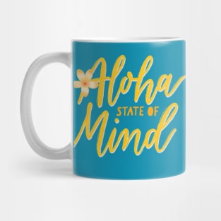 Aloha State of Mind with Flower Mug